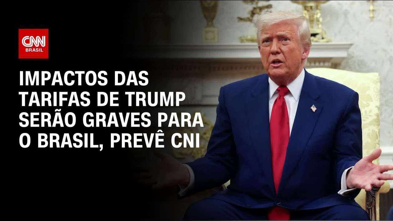 CNI: Impactos das tarifas serão graves para o Brasil | CNN NOVO DIA