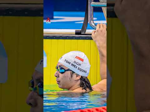Swimmer Toh Wei Soong claims Singapore's first medal at Asian Para Games