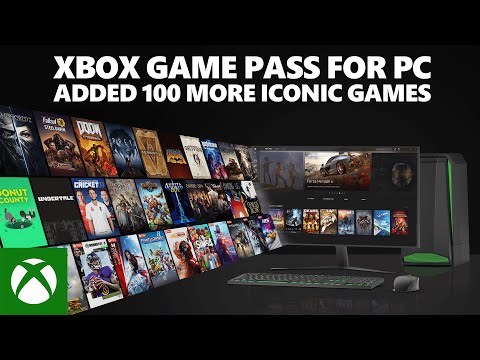 Xbox Game Pass for PC added 100 more iconic games
