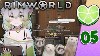 Laimu plays Rimworld (Ferret Swarm PART 5)