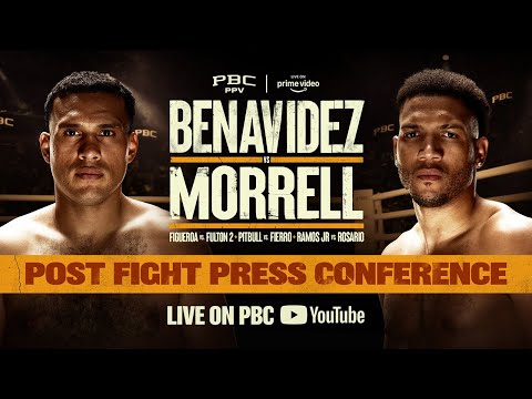 Benavidez vs. Morrell POST-FIGHT PRESS CONFERENCE | #BenavidezMorrell