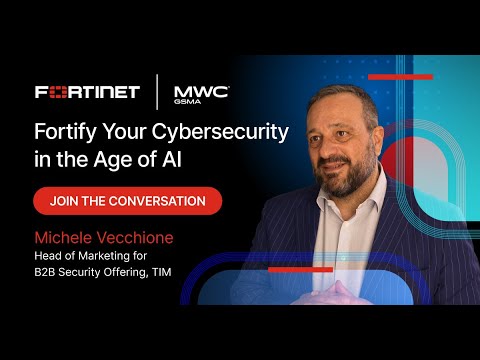 TIM and Fortinet Discussing TIM Guardian a New Cybersecurity Service | MWC25