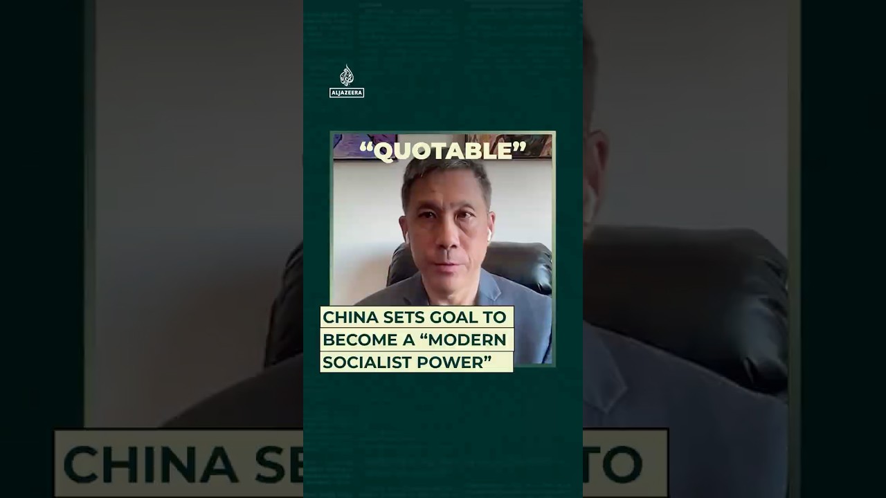 China sets goal to become a “modern socialist power”