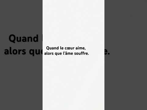 Cœur , âme #citation #proverbes #haiku #ytshorts #youtubeshorts #love #cœur #ytviral #toxique #yt