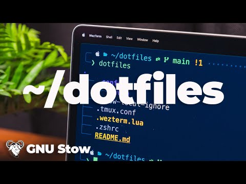 How To Easily Manage Your Dotfiles With GNU Stow