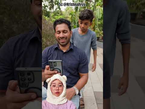 HP ADIK,KAKAK DAN PAPA DISITA IBU😂@KrishnaAvyu #RamadanwithYouTube