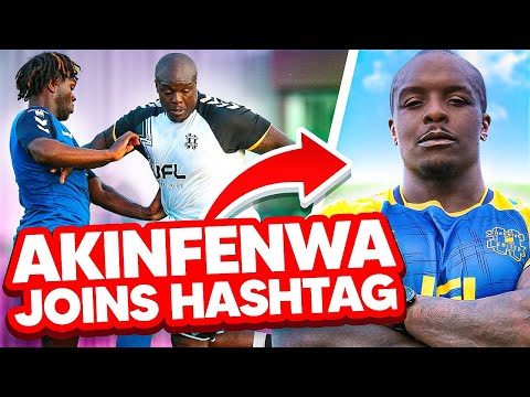 AKINFENWA PLAYS FOR HASHTAG!