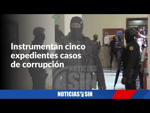 Instrumentan cinco expedientes casos de corrupción