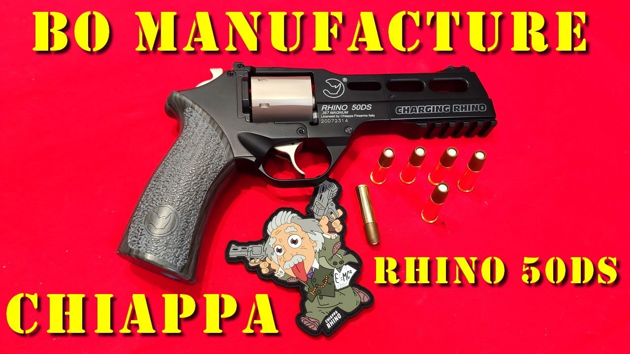 Airsoft - BO Manufacture/Chiappa/Wingun Rhino 50DS [ENG sub]