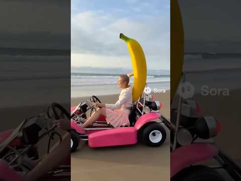 実写マリオカートを楽しむ坊主女子 #生成ai #坊主女子 #マリオカート #mariokart #buzzcut