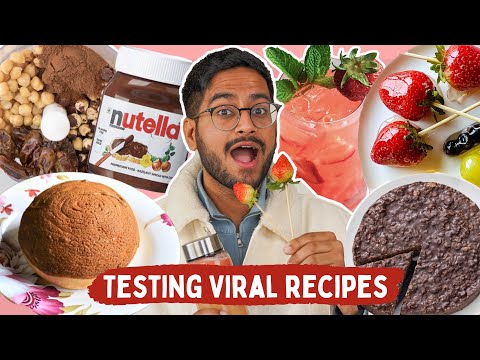 TESTING VIRAL INSTAGRAM RECIPES | DO THESE RECIPES WORK😱😱 TESTED BY SHIVESH