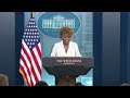 LIVE: Karine Jean-Pierre holds White House briefing | 4/29/2024  - 00:00 min - News - Video