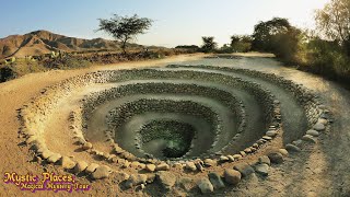 Acueductos de Cantalloc, Antiguo Sistema de Pozos de Puquio en Nazca Perú