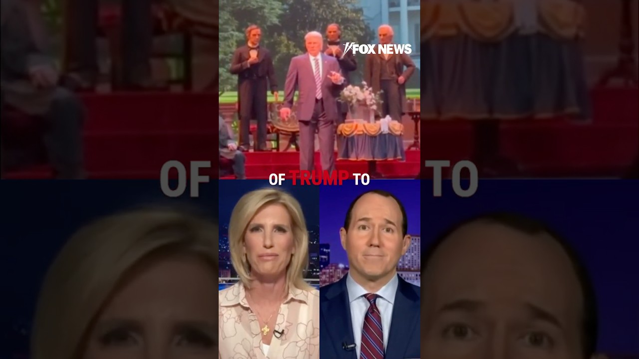Trump animatronic gets major makeover at Disney's Hall of Presidents #disney #shorts #foxnews #trump