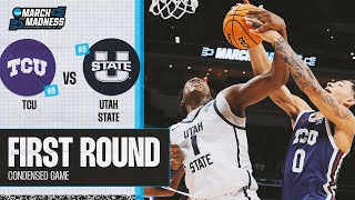 Utah State vs. TCU - First Round NCAA tournament highlights