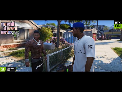 GTA V: 'Franklin & Chop' Mission RTX 4080 - Remastered Ultra Graphics Maxed-Out Gameplay 4K PART #6