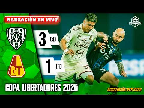 🔴 Independiente del Valle vs Tolima EN VIVO / Libertadores 2026