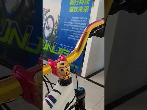 LUNJE Rainbow Anodized Reflective Color AM/XC/DH/Trail Off-Road Bicycle Mountain Bike Colorful Bar
