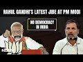 Rahul Gandhi Attacks PM Modi Over Frozen Bank Accounts: No Democracy In India