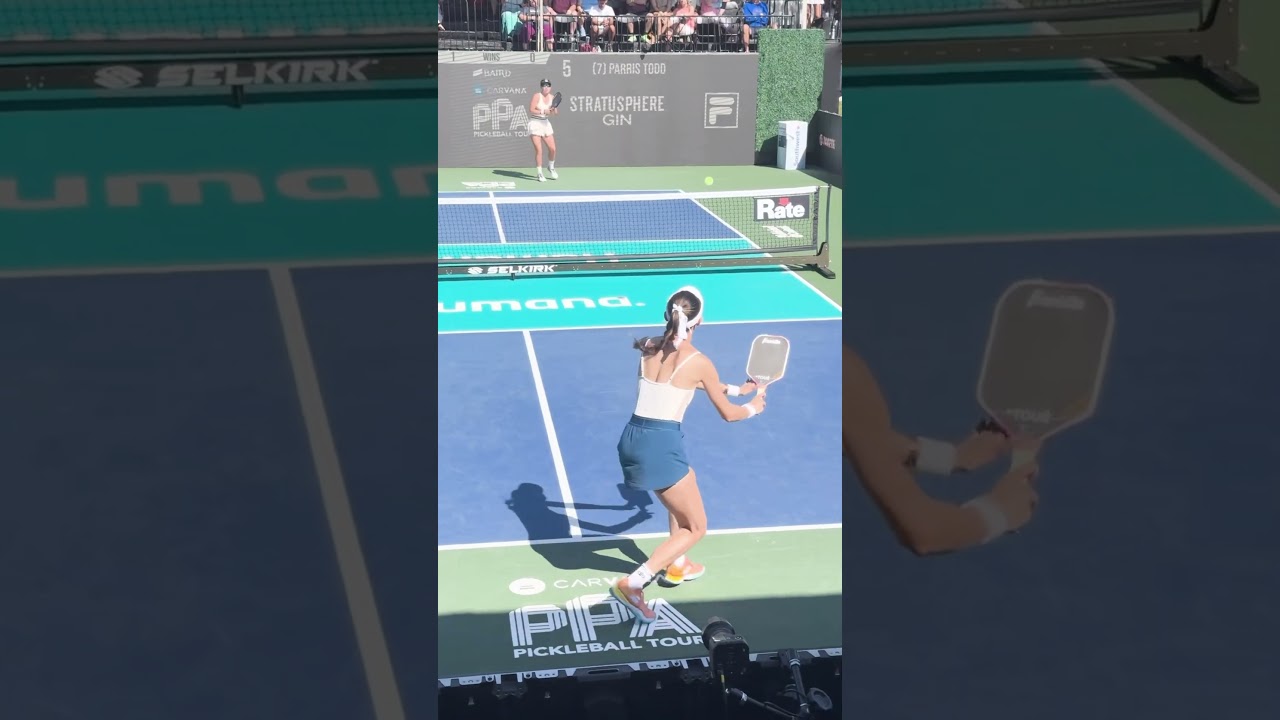 Anna Leigh & Parris make for one of the best matchups in all of pickleball 🔥