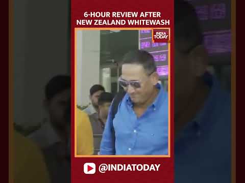 BCCI Conducts 6-hour Review Meeting With Gambhir, Agarkar And Rohit After New Zealand Whitewash