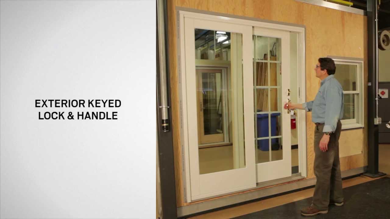 Identifying The Components Of An Andersen Gliding Door Youtube