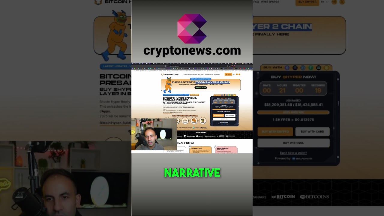 Bitcoin Hyper: The Hottest Bitcoin Memecoin? 18M Raised! shorts