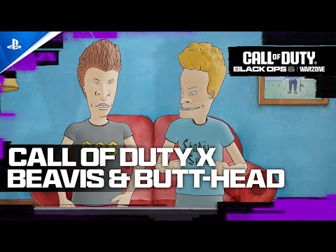 PlayStation рассказывает про Call of Duty: Black Ops 6 & Warzone - Beavis & Butt-head Trailer | PS5 & PS4 Games