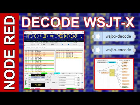 Decode WSJT-X with Node Red!!!  #nodered #ft8