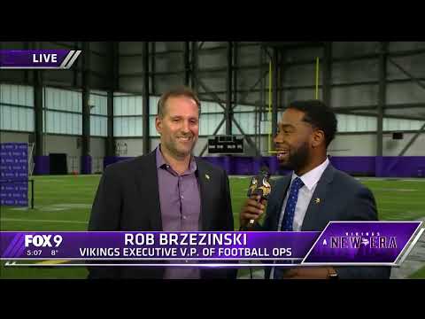 Rob Brzezinski: We're in Good Hands With Kwesi and Kevin | Minnesota Vikings video clip