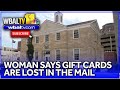 Woman: USPS lost mail containing Amazon gift cards