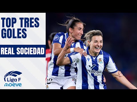 TOP 3 GOLES DE LA REAL SOCIEDAD EN LIGA F MOEVE 2024/2025
