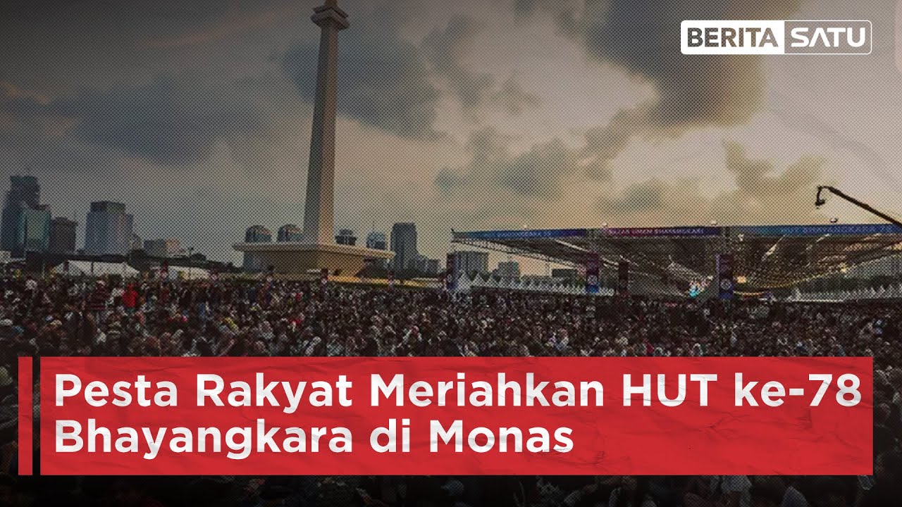 Pesta Rakyat Meriahkan HUT ke-78 Bhayangkara di Monas | Beritasatu