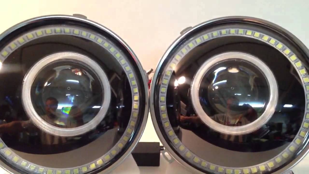 Bi-xenon headlights for jeep wrangler #4