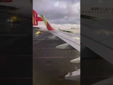 Avião da TAP AIR PORTUGAL Airbus A320 voo Funchal para Lisboa #aviation #airplane #automobile #air