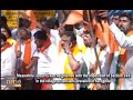 Mandya : BJP Workers in Bengaluru Stage Protest Against Congress Over Mandya Flag Incident | News9