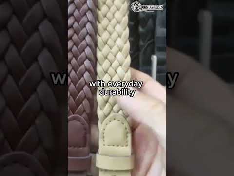 Twist of style, touch of class. 🌟 Braided belts for every look.