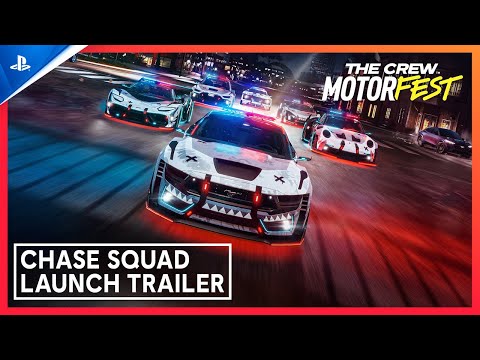 The Crew Motorfest - Chase Squad Launch Trailer | PS5 & PS4 Games