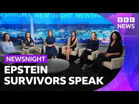 Newsnight: Epstein Survivors Speak | BBC News