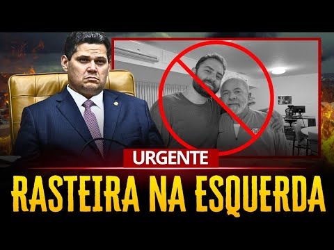 ALCOLUMBRE DEU RASTEIRA NA ESQUERDA E MANTÉM QUEBRA DE SIGILO DE LULINHA