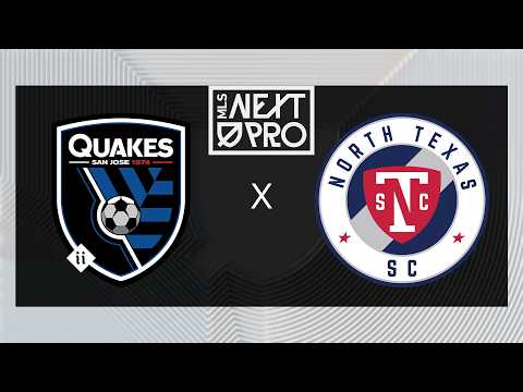 MLS NEXT PRO: San Jose Earthquakes II vs North Texas SC | July 18, 2026