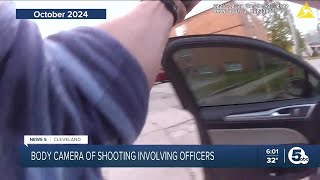 Body camera footage released months after shooting that involved Cleveland Police