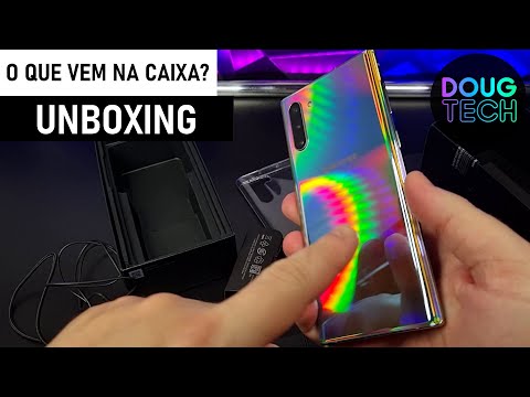 UNBOXING - Samsung Galaxy Note 10 (O que vem na Caixa?)