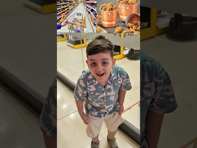 دينيز اختار حالو وكرشو 😱 اشترى اكل بدل مايحيب غراض 😰