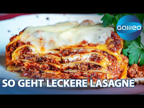 Fabrik oder Manufaktur: Wer macht die bessere Lasagne? | Galileo | ProSieben