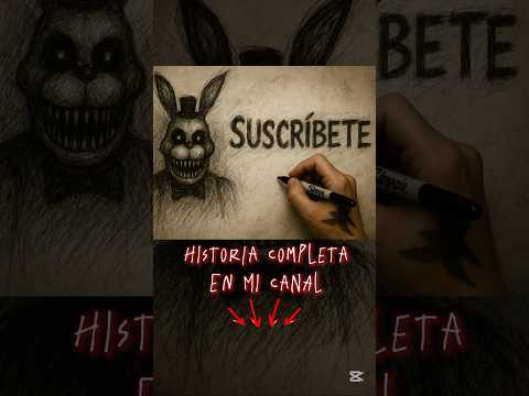 😨 La oscura historia de Bonnie | Five Nights at Freddy’s 🐰🩸 dibujando historias creepy