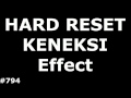 Сброс настроек KENEKSI Effect (Hard Reset KENEKSI Effect)