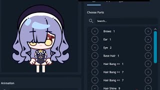 EmoteLabでキャラクリ【お絵描き作業雑談】 #鳥羽水族館 乃カヲリ