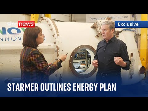 Sir Keir Starmer: 'Transition to clean energy is essential for national security'