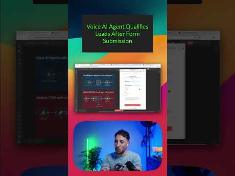 Voice AI Agent Qualifies Leads #ai #voiceai #n8n